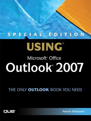 cover image of Special Edition Using Microsoft Office Outlook 2007